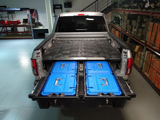 Decked Storage Systems + Tapa Rigid Fold X10 Ford F150