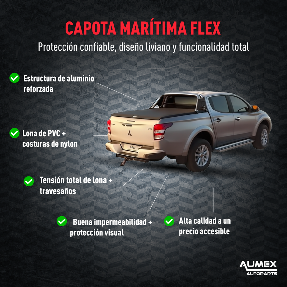 CAPOTA MARITIMA GRX MITSUBISHI L200 2024+